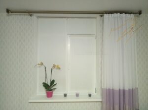 Рулонные шторы с тканью Luminis 201 White