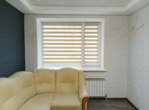 Шторы день-ночь в комнату с тканью BH-13 natural