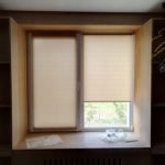 Рулонные шторы в комнате с тканью Len T 0881 Ivory