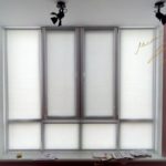 Рулонные шторы на кухне с тканью A 51 T Grey