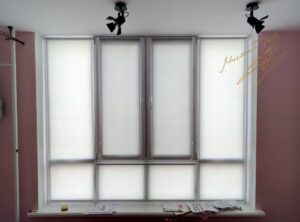 Рулонные шторы на кухне с тканью A 51 T Grey