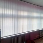 Вертикальные жалюзи в больнице с тканью Creppe 01