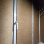 Рулонные шторы на балконе с тканью Natural 5103 Teak