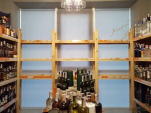 Рулонные шторы в магизине с тканью Berlin 0610 Limestone